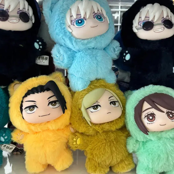 [BUNJANG] EAKI Jujutsu Kaisen Labubu Figure Bundle Set (Nanami, Geto, Shoto) Sealed / (미개봉)일괄 정품 eaki 주술회전 라부부 주부부 (나나미 게토 쇼토)일괄