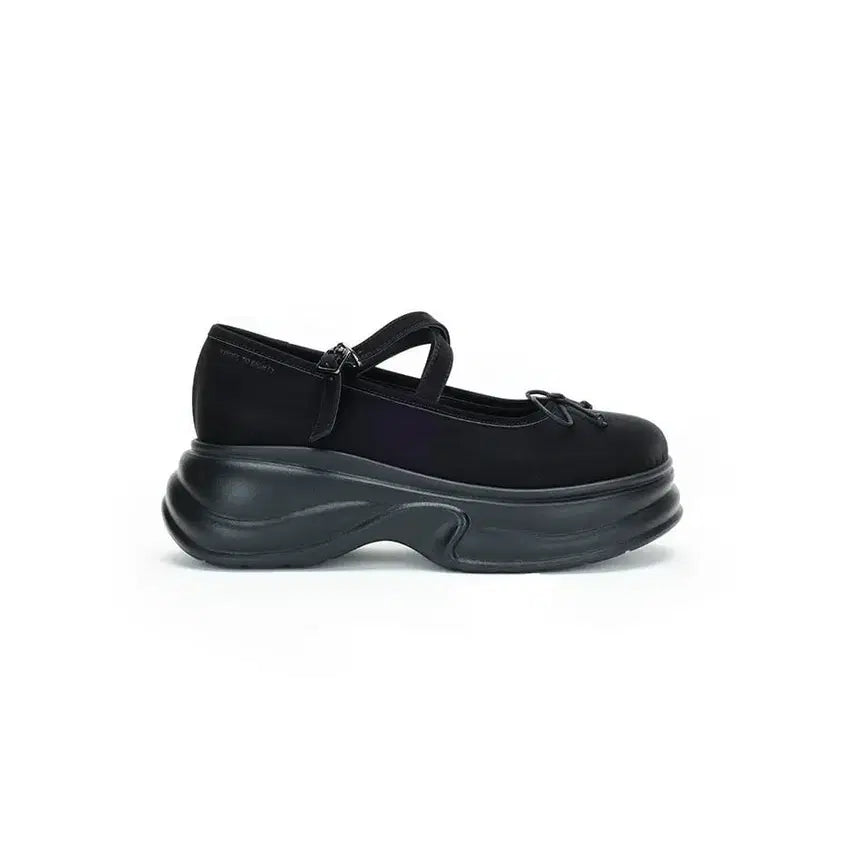 [BUNJANG] 328 Strap Mary Jane Platform Sandals Black / 쓰리투에이티) 스트랩 메리제인 플랫폼 샌들
