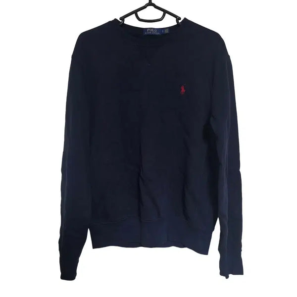 [BUNJANG] Polo Ralph Lauren Navy Sweatshirt (S) / 폴로 랄프로렌 네이비 맨투맨 (S)