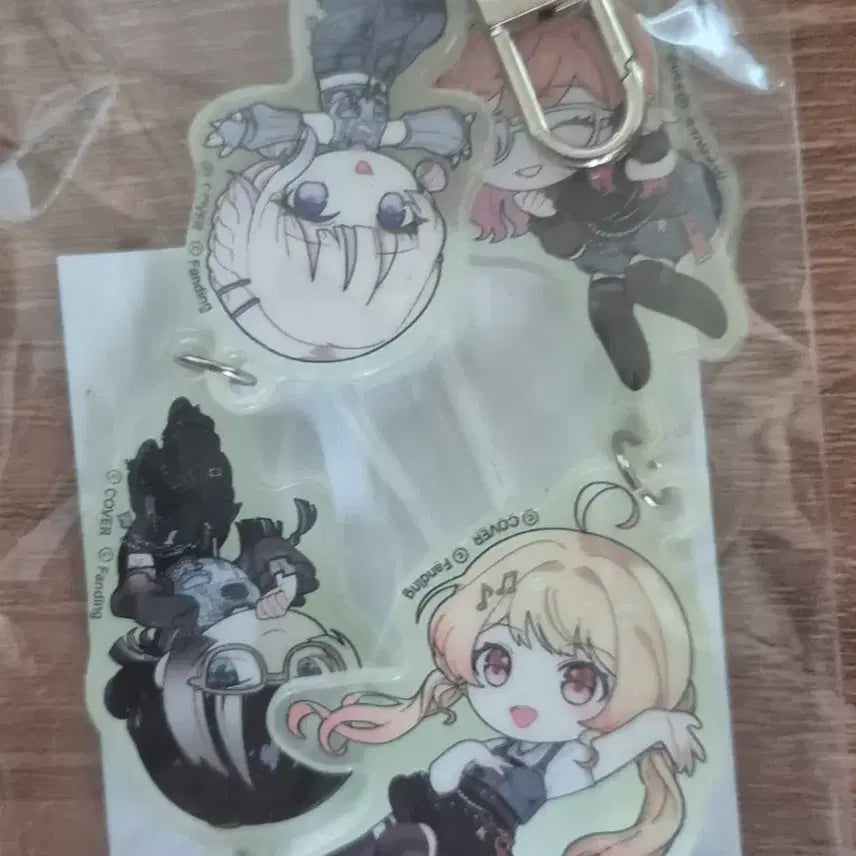 [BUNJANG] Hololive ReGloss Glow-in-the-Dark Acrylic Strap Keychain / 홀로라이브 굿즈 리글로스 야광 대롱키링 판매합니다