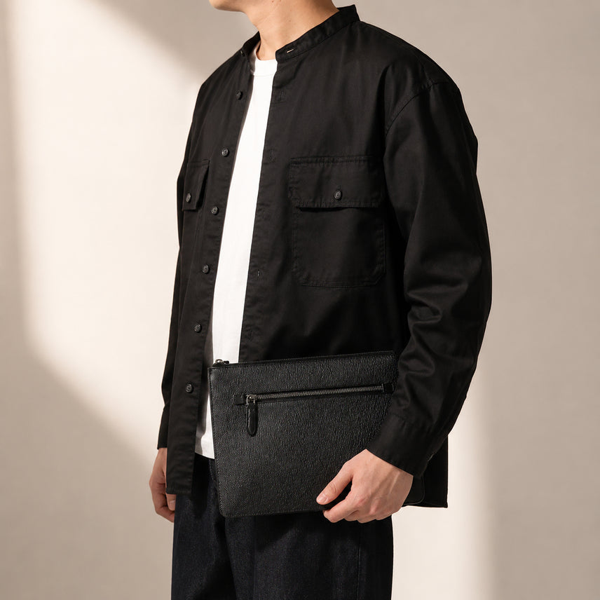 [BUNJANG] Men's Leather Clutch Bag / 남성 가죽 클러치백 24-0479-0670629 미사용 새상품