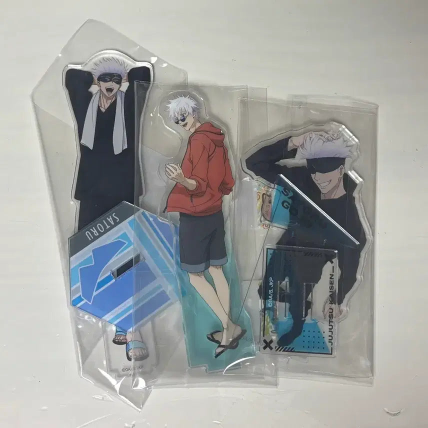 [BUNJANG] Jujutsu Kaisen Satoru Gojo Acrylic Stand Bundle Set / 주술회전 고죠 사토루 아크릴스탠드 일괄 판매