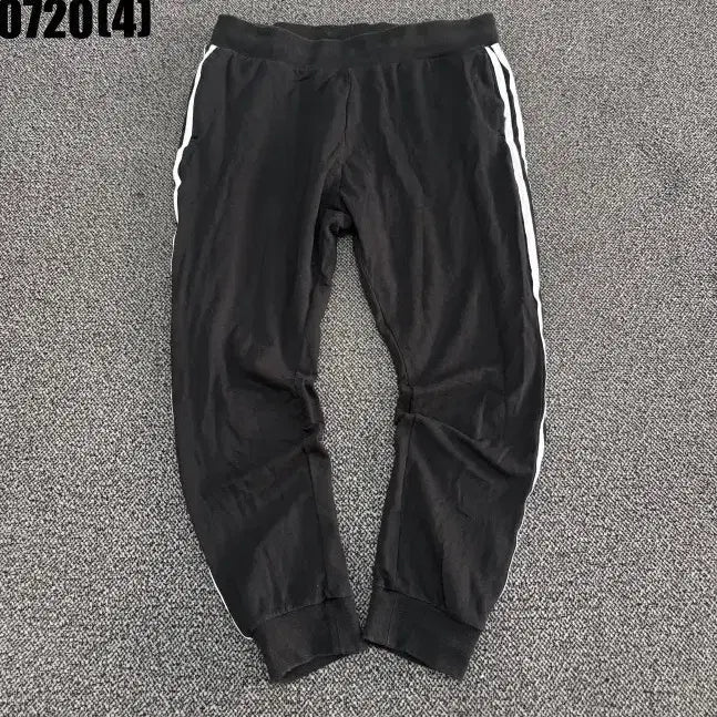 [BUNJANG] Adidas Training Pants Black White Line XL / 아디다스 트레이닝 바지 블랙 화이트 라인 XL 0720