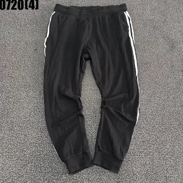 [BUNJANG] Adidas Training Pants Black White Line XL / 아디다스 트레이닝 바지 블랙 화이트 라인 XL 0720