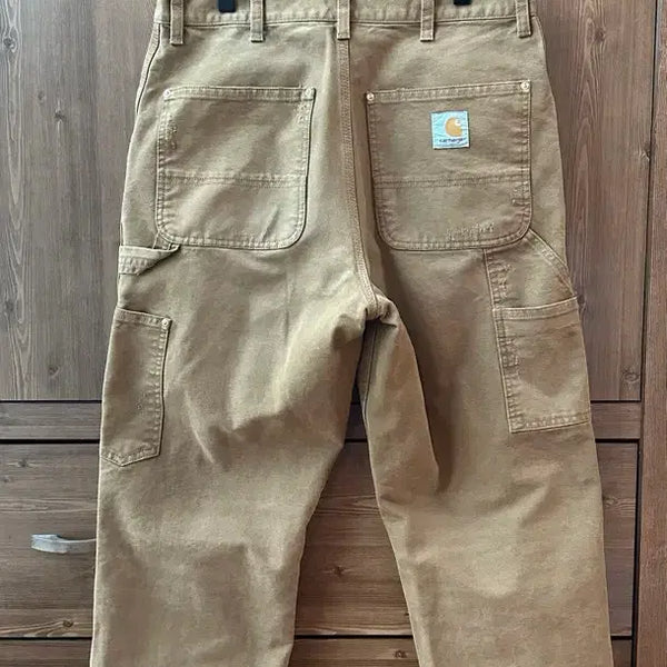 [BUNJANG] Carhartt WIP Double Knee Dearborn Hamilton Brown Grind Wash / 칼하트 WIP 더블니 디어본 해밀턴 브라운 그라인드 워시