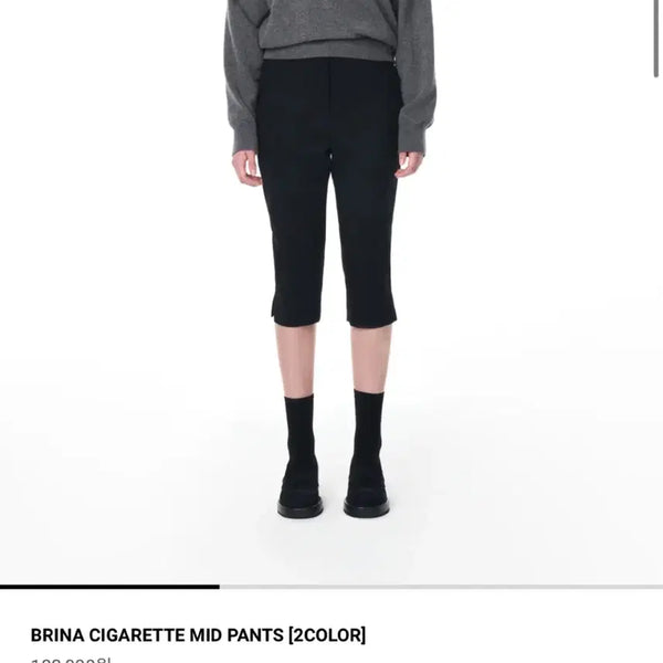 [BUNJANG] Grove Cha Jung Won Capri Pants / 그로브 차정원 카프리팬츠(정가 108,000원)