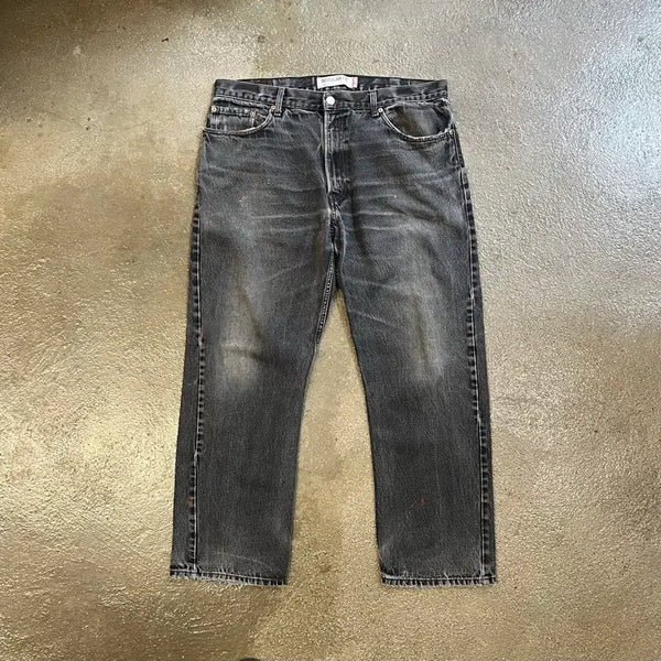 [BUNJANG] Levi's 505 Black Jeans (Size 38) / 00s 리바이스505 블랙진 (38)