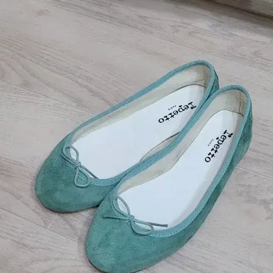 [BUNJANG] Repetto Suede Ballet Flats Shoes - Size 240 / 레페토 스웨이드 플렛슈즈 240