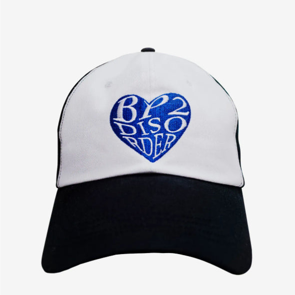 [BUNJANG] B.P.T.D. Disorder Graffiti Heart Ball Cap Blue / 비피투디스오더 그래피티 하트 볼캡 블루