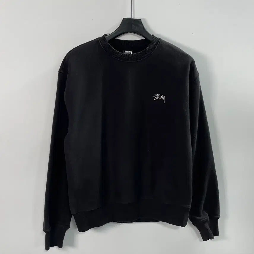 [BUNJANG] Stussy Spellout Heavyweight Sweatshirt / 스투시 스펠아웃 헤비웨이트 맨투맨 (on.1352)