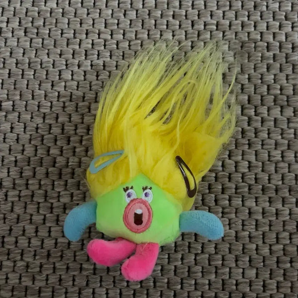 [BUNJANG] Troll Doll Hair Comb Keychain / 트롤 인형 키링 장발 몬스터 머리빗기기  키링