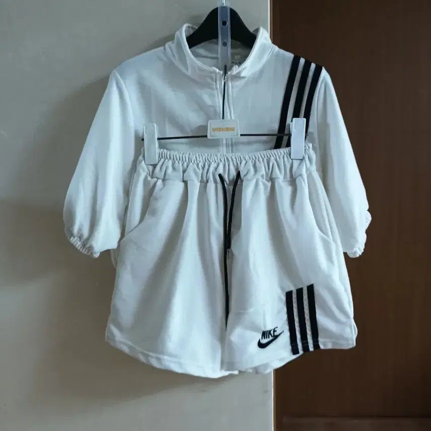 [BUNJANG] Nike Style White Training Set / 나이키st 흰색 트레이닝 세트