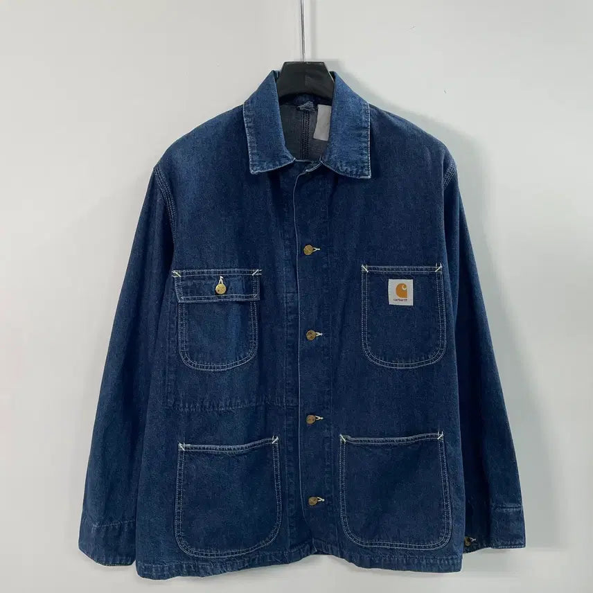 [BUNJANG] Carhartt WIP Denim Chore Jacket / 칼하트 wip 데님 초어 자켓 (on.1356)