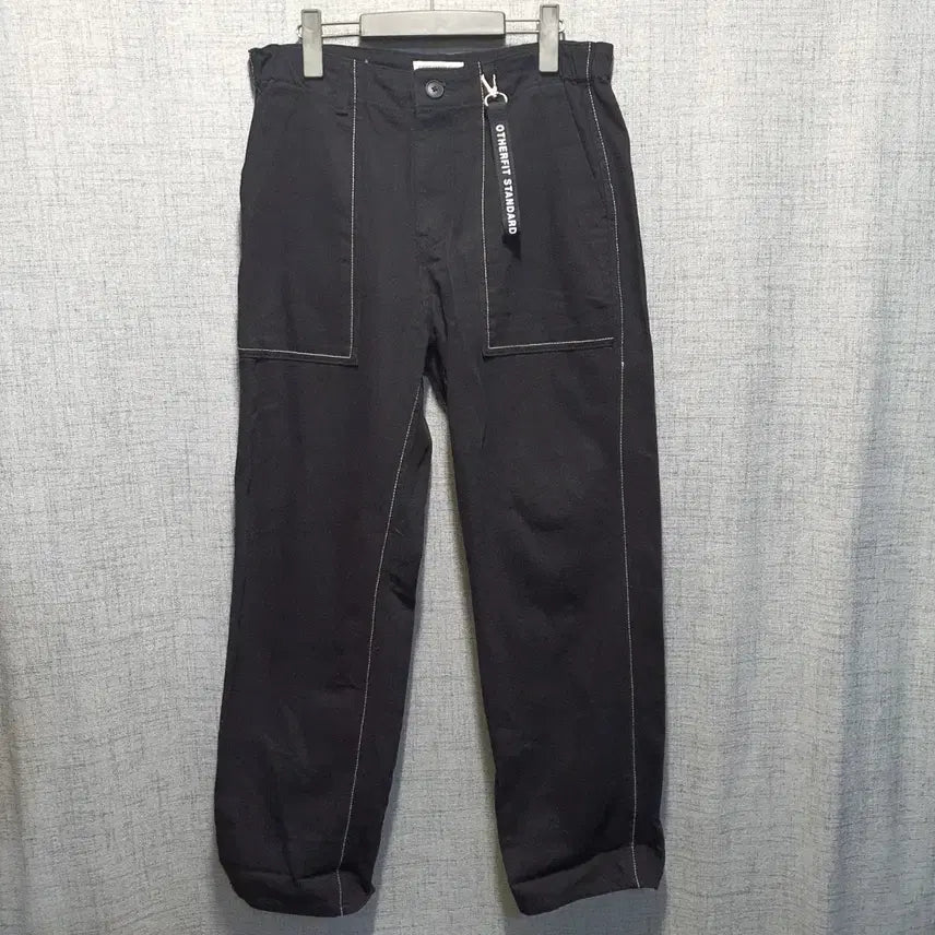 [BUNJANG] ADER ERROR Stitch Point Black Denim Pants Size 2 / 아더피츠 스티치 포인트 블랙 데님 팬츠 2