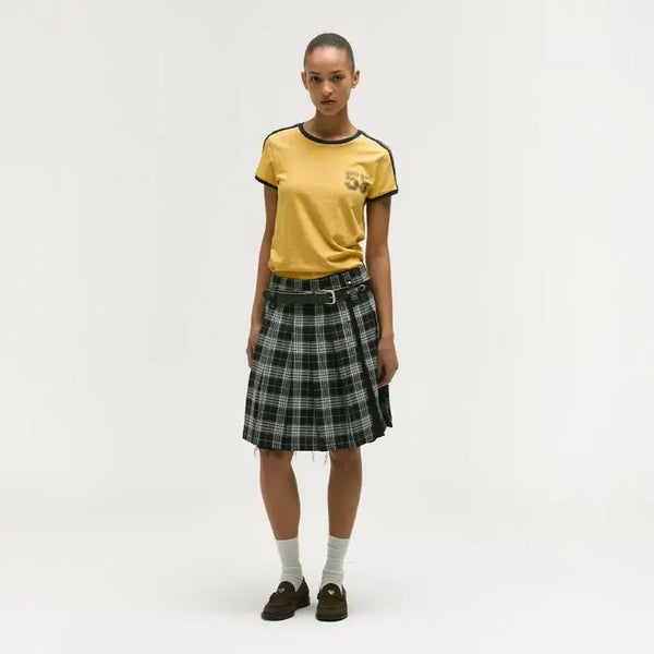 [BUNJANG] Marge Sherwood Check Pleated Skirt / 마지셔우드 체크 플리츠 스커트 1사이즈