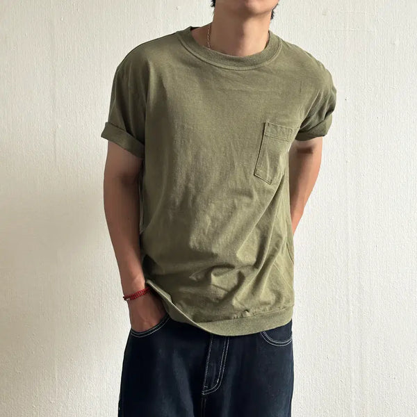 [BUNJANG] Margaret Howell Vintage Pocket Short Sleeve T-Shirt / 마가렛 호웰 빈티지 포켓 반팔티