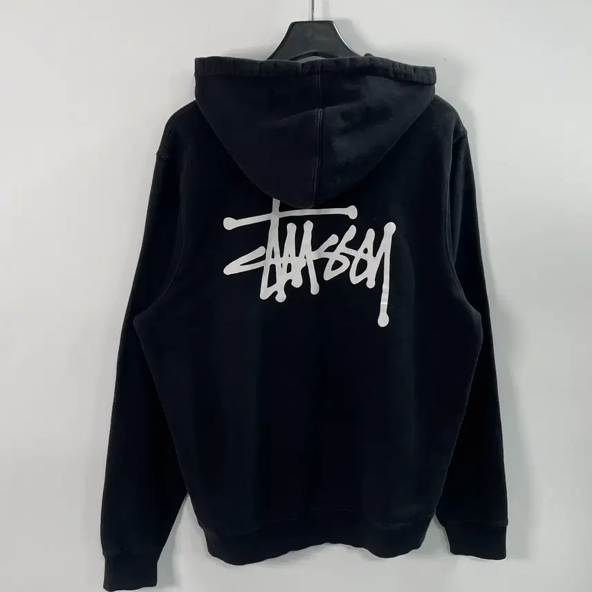 [BUNJANG] Stussy Big Logo Sweat Hoodie / 스투시 빅로고 스웻 후드티 (on.1360)