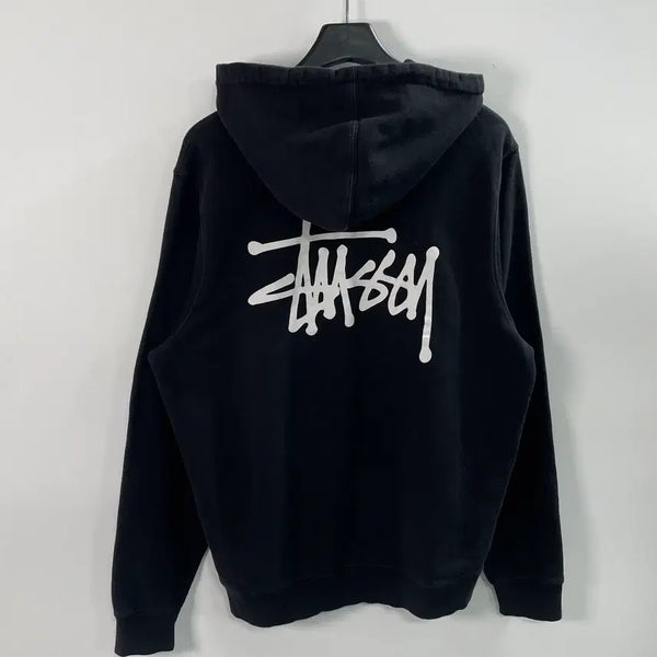[BUNJANG] Stussy Big Logo Sweat Hoodie / 스투시 빅로고 스웻 후드티 (on.1360)