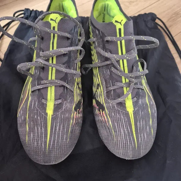 [BUNJANG] Puma Ultra Soccer Cleats - Grey Lime / 푸마 축구화 울트라 그레이 라임