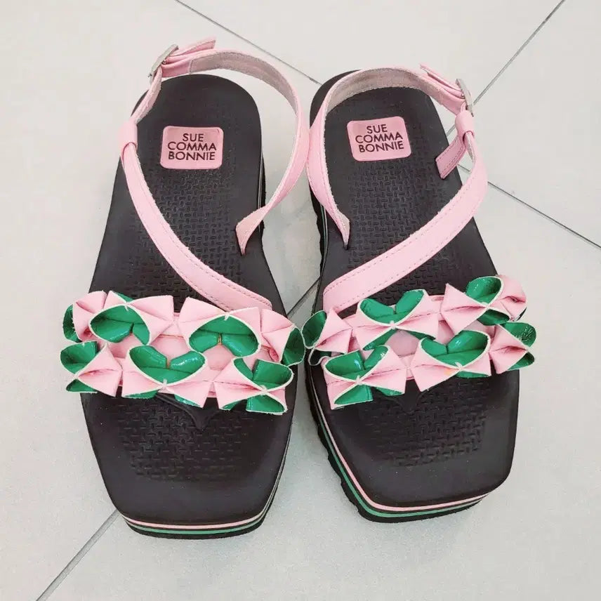 [BUNJANG] SUECOMMA BONNIE Ribbon Sandals / 슈콤마보니 샌들/225추천