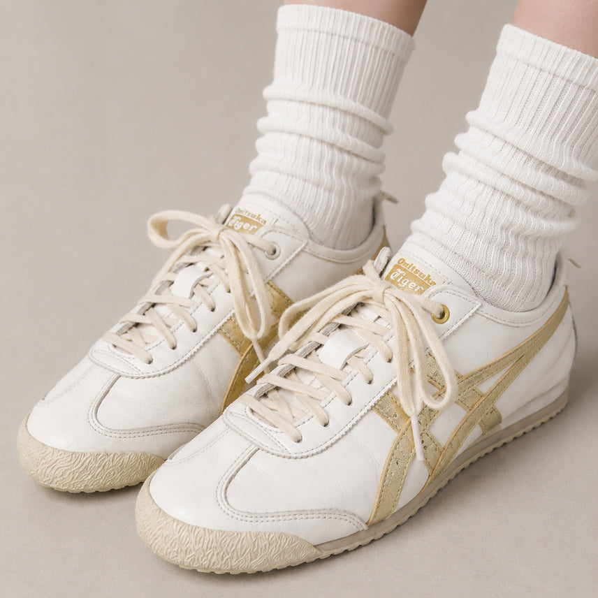 [BUNJANG] Onitsuka Tiger Mexico 66 SD White Gold Sneakers / 오니츠카 타이거 멕시코 66 SD 화이트 골드 250mm