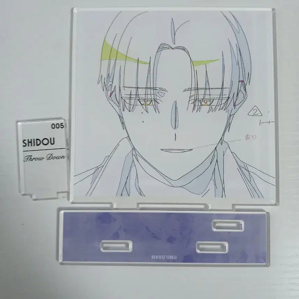 [BUNJANG] Milgram Kirisaki Shido Original Drawing Acrylic Stand Throw Down / milgram 005 키리사키 시도우 원화 아크릴스탠드 스로우 다운 throw down