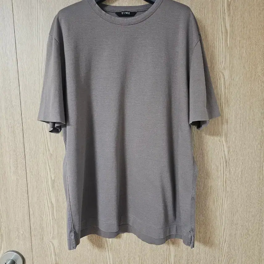 [BUNJANG] TIME HOMME Round Neck T-Shirt / TIME 타임 옴므 라운드넥 티셔츠