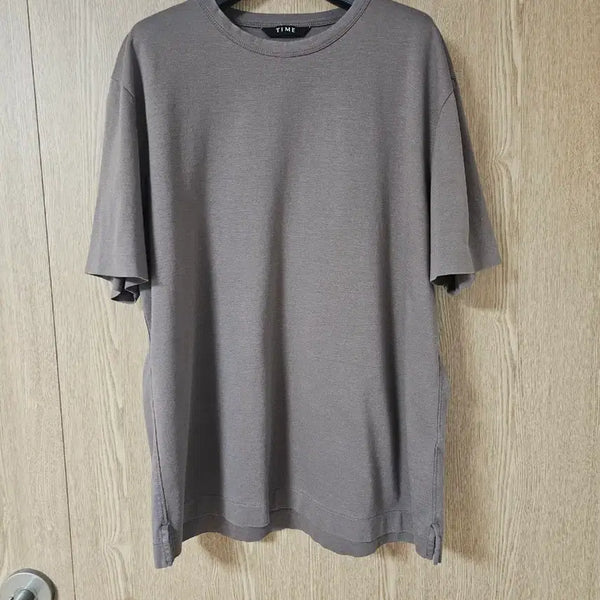 [BUNJANG] TIME HOMME Round Neck T-Shirt / TIME 타임 옴므 라운드넥 티셔츠