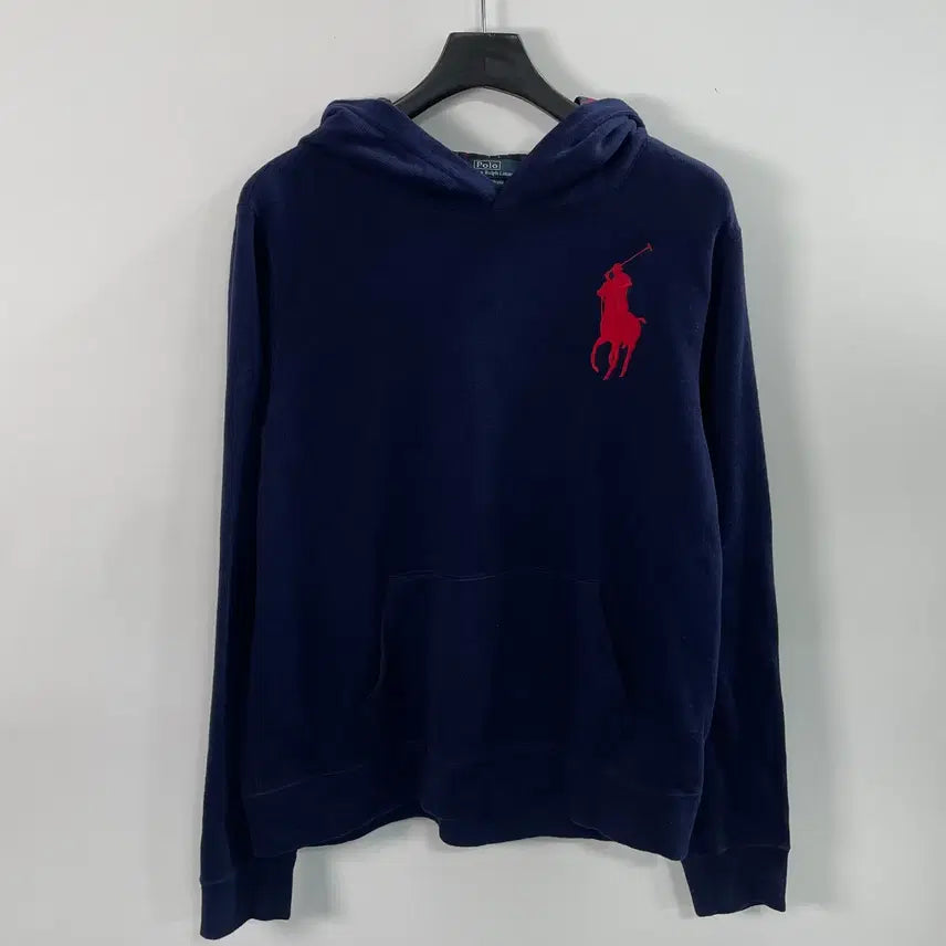 [BUNJANG] Polo Ralph Lauren Boys' Big Pony Knit Hoodie / 폴로 랄프로렌 보이즈 빅포니 니트 후드티 (on.1368)