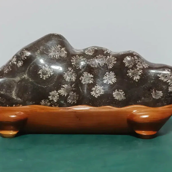 [BUNJANG] Cheongsong Flower Stone (Red Chrysanthemum) / 청송꽃돌(홍국화)