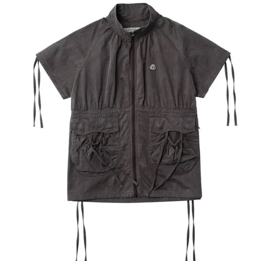 [BUNJANG] Koiseio Shirring Pocket Jacket Burgundy / (새상품)코이세이오 셔링 포켓 자켓 버건디