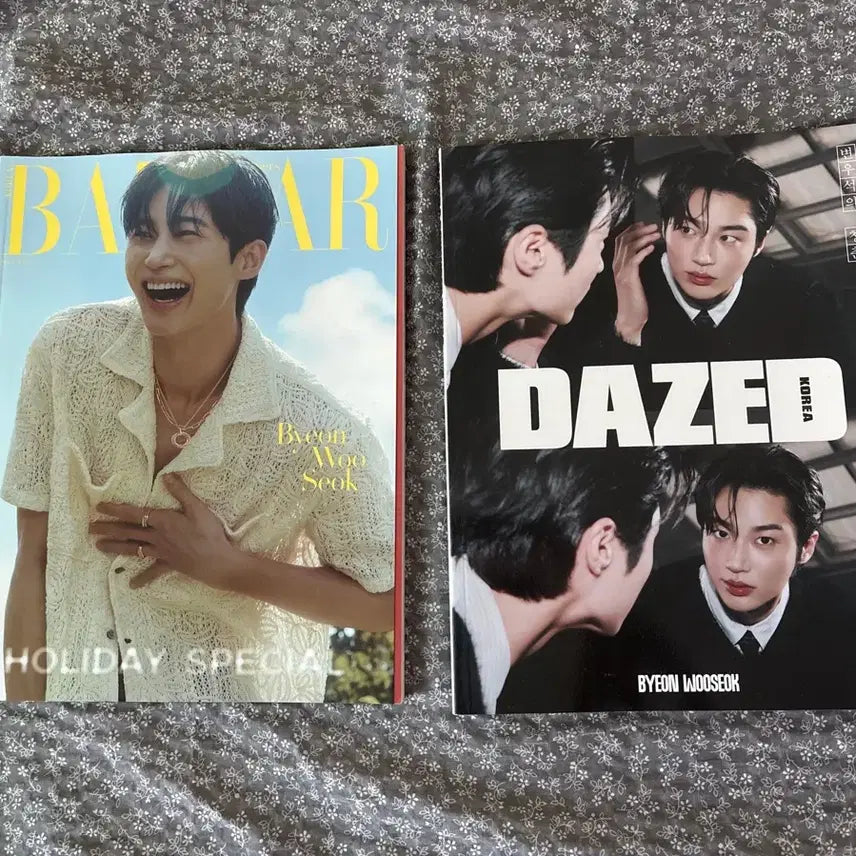 [BUNJANG] Byeon Woo-seok 2024 Bazaa & Dazed Magazines / 변우석 24년 바자,데이즈드