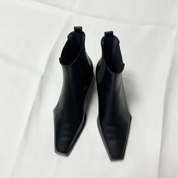 [BUNJANG] Makmad Square Chelsea Boots / 막마드) 스퀘어 첼시 부츠