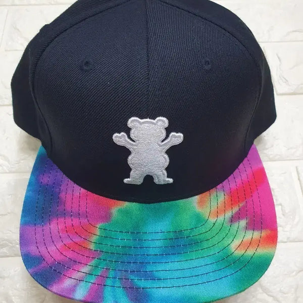 [BUNJANG] Diamond Supply Co. x Starter Tie-Dye Bear Embroidery Snapback / [미착용 새상품/콜라보] 다이아몬드 서플라이 x 스타터 타이다이 곰 자수 스냅백