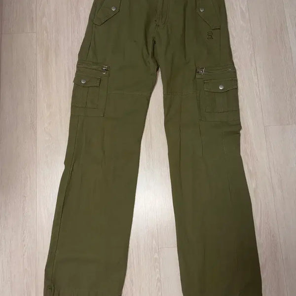 [BUNJANG] Sculptor Cargo Pants Khaki / 스컬프터 카고팬츠 카키