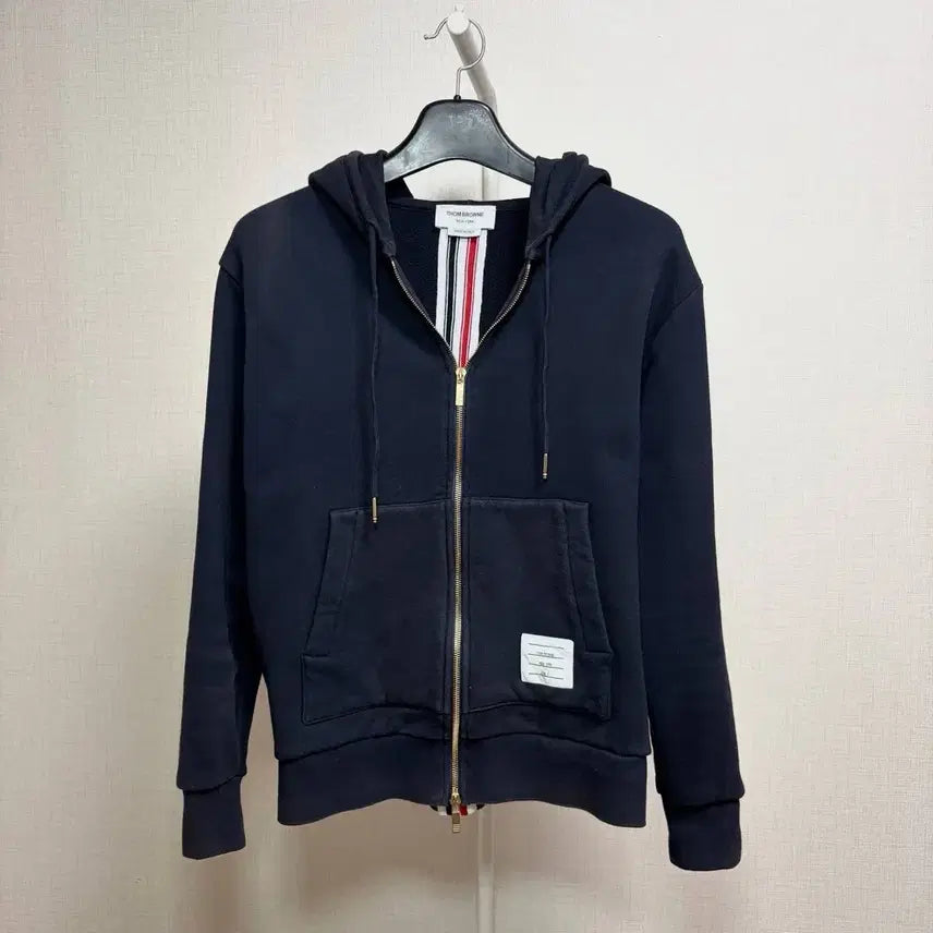 [BUNJANG] Thom Browne Back Tricolor Hoodie Zip-up Size 3 / [3사이즈/정품] 톰브라운 백삼선 후드집업