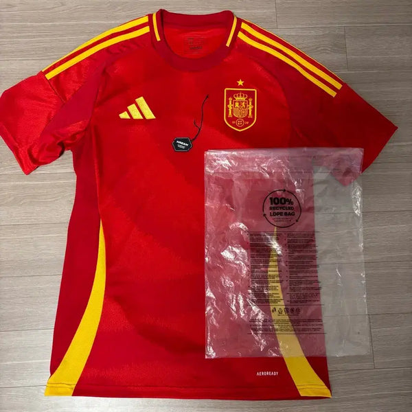 [BUNJANG] Spain 2024 Euro Champions Home Replica Jersey (Size M) / 2024 유로 스페인 우승 M사이즈 홈 노마킹 유니폼 레플리카