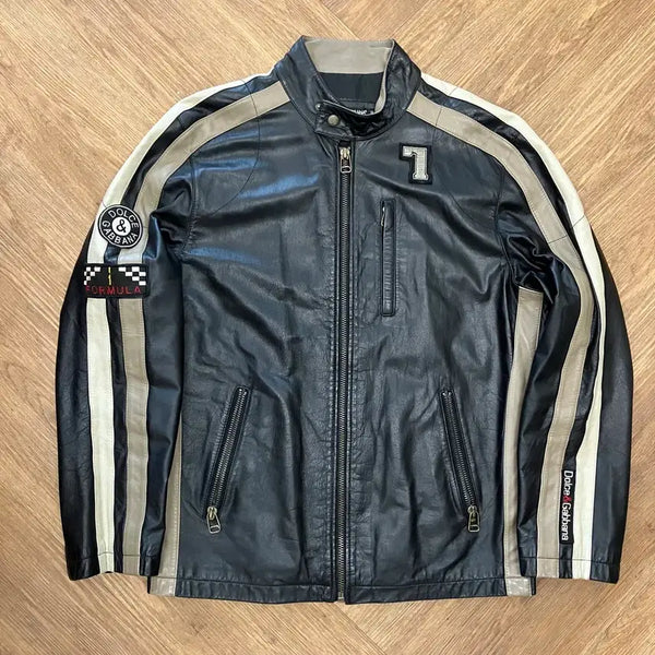 [BUNJANG] Dolce & Gabbana Leather Jacket / N305 돌체앤가바나 가죽자켓