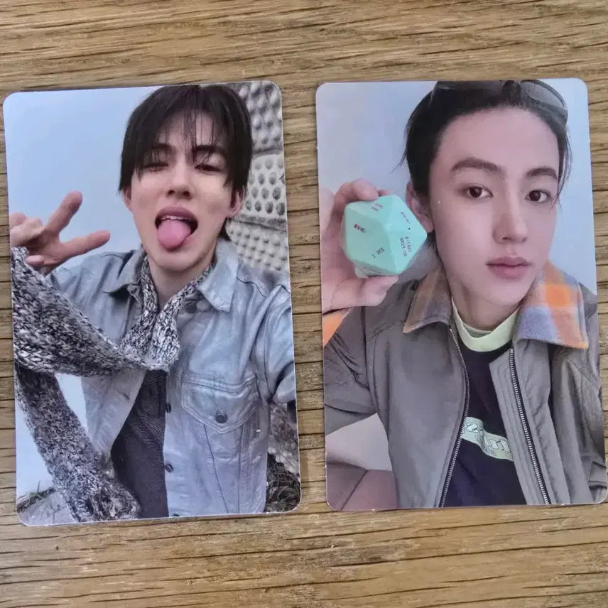 [BUNJANG] KORTIS Sung Hyun Photocard Bundle Set / 코르티스 성현 그린그린 앨포 2장 일괄 양도