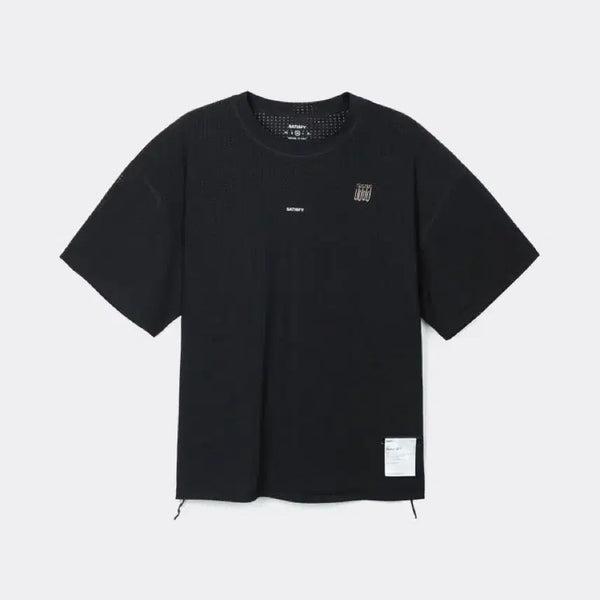 [BUNJANG] Satisfy Spaceo Short Sleeve T-Shirt Black L / 새티스파이(satisfy) 스페이스오 반팔 블랙 L