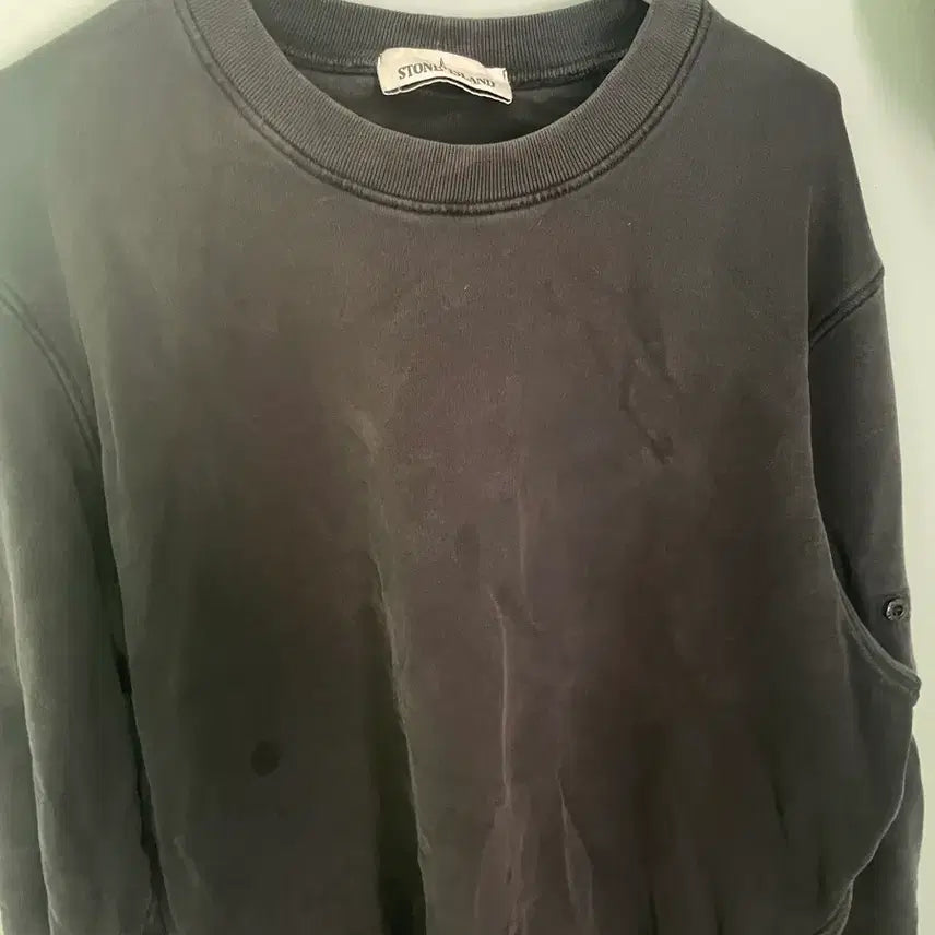 [BUNJANG] Stone Island 20FW Patch Sweatshirt / 스톤 아일랜드 맨투맨 20 시즌 와펜 x