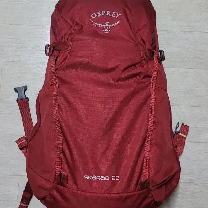[BUNJANG] Osprey Scarab 22 Hiking Backpack Red / 오스프리 스카라브 22 레드 등산 백팩