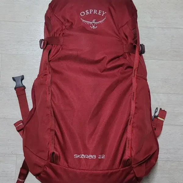 [BUNJANG] Osprey Scarab 22 Hiking Backpack Red / 오스프리 스카라브 22 레드 등산 백팩