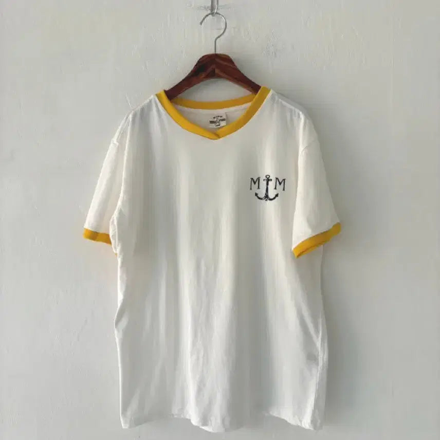 [BUNJANG] May Vintage Ringer T-Shirt Size 1 / (새상품)마요빈티지 링거티 1사이즈
