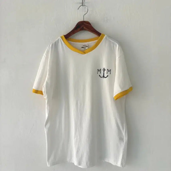 [BUNJANG] May Vintage Ringer T-Shirt Size 1 / (새상품)마요빈티지 링거티 1사이즈