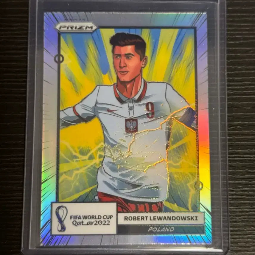 [BUNJANG] Panini World Cup Prism Lewandowski Card / 파니니 월드컵 프리즘 레반도프스키 망가
