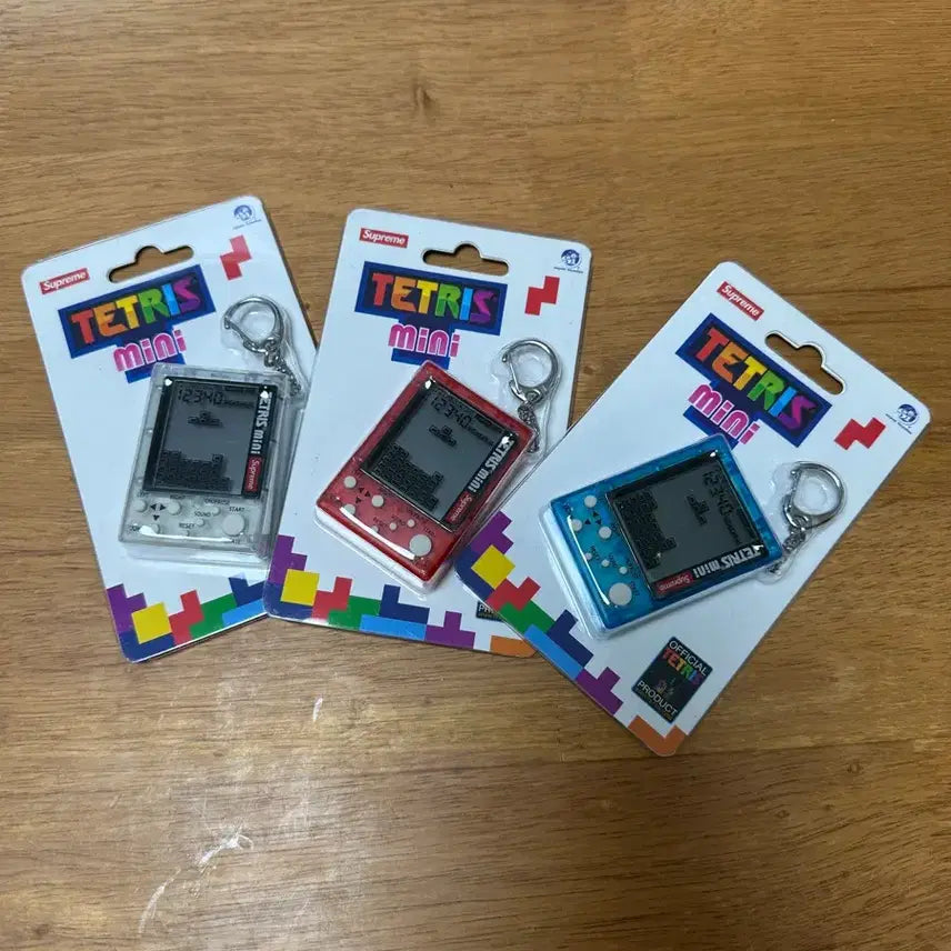 [BUNJANG] Supreme x Tetris Keychain Bundle Set / 슈프림 x 테트리스 (3개 일괄)
