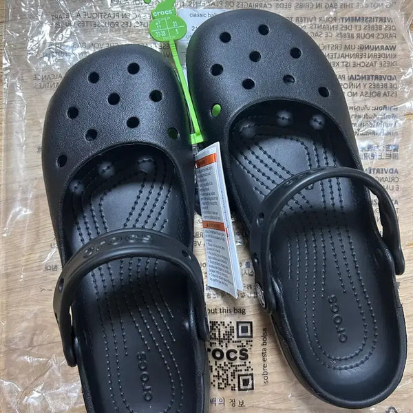 [BUNJANG] Crocs Ballet Clogs Black 240 / 크록스 발레 240 새상품