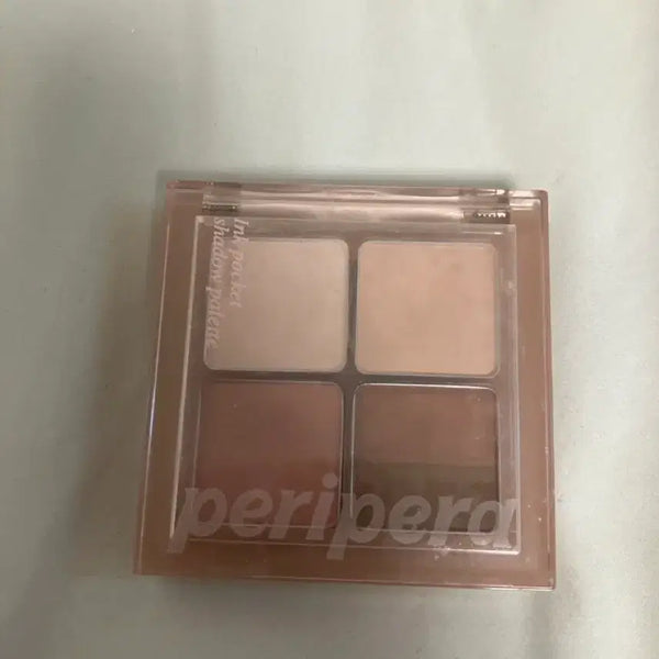 [BUNJANG] Peripera Ink Pocket Shadow Palette (Mute Brown Tone) / 페리페라 잉크 포켓 섀도우 팔레트 뮤트를 아는 느낌 (갈웜템)