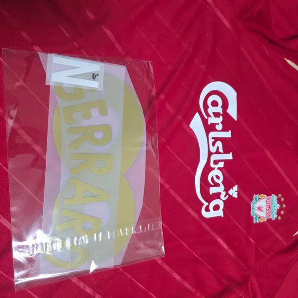 [BUNJANG] Liverpool 2005-2006 Home Retro Jersey (Gerrard #8 Name Set) / 05-06 리버풀 홈 복각 (No.8 제라드 네임셋 포함)